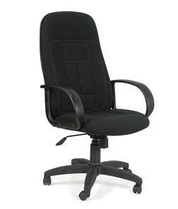 Кресло компьютерное CHAIRMAN 727 ткань ст., цвет черный в Орске