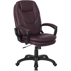 Кресло компьютерное Brabix Premium Trend EX-568 (экокожа, коричневое) 532101 в Бузулуке