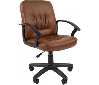 Офисное кресло CHAIRMAN 651 ЭКО коричневое в Бузулуке
