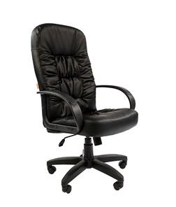 Офисное кресло CHAIRMAN 416, экокожа, цвет черный в Оренбурге