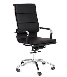Компьютерное кресло CHAIRMAN 750 экокожа черная в Орске - предосмотр