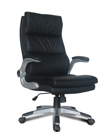 Офисное кресло BRABIX "Fregat EX-510", рециклированная кожа, черное, 530863 в Бузулуке - изображение
