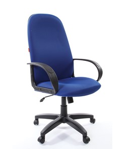 Кресло компьютерное CHAIRMAN 279 TW 10, цвет синий в Бузулуке