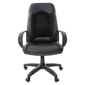 Компьютерное кресло Brabix Strike EX-525 (экокожа черная, ткань черная, TW) в Бузулуке