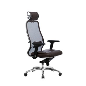 Кресло офисное Samurai SL-3.04, темно-коричневый в Орске - предосмотр 2