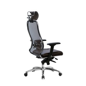 Кресло офисное Samurai SL-3.04, темно-коричневый в Орске - предосмотр 3