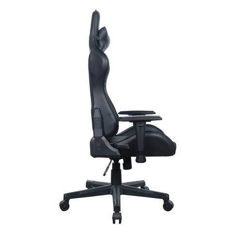 Компьютерное кресло Brabix GT Carbon GM-115 (две подушки, экокожа, черное) 531932 в Бузулуке - изображение 1