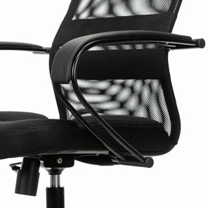 Кресло компьютерное Brabix Premium Stalker EX-608 PL (ткань-сетка/кожзам, черное) 532090 в Бузулуке - предосмотр 8