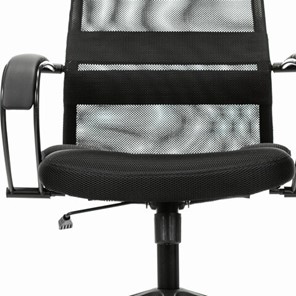 Кресло компьютерное Brabix Premium Stalker EX-608 PL (ткань-сетка/кожзам, черное) 532090 в Бузулуке - предосмотр 10