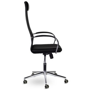Кресло Brabix Premium Pilot EX-610 CH (хром, ткань-сетка, черное) 532417 в Бузулуке - предосмотр 1