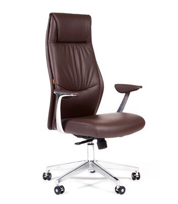 Офисное кресло CHAIRMAN Vista Экокожа премиум коричневая (vista) в Орске - изображение