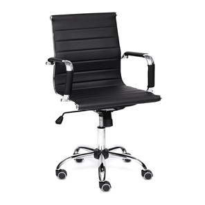 Компьютерное кресло URBAN-LOW кож/зам, черный, арт.14460 в Бузулуке