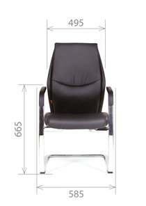 Кресло офисное CHAIRMAN Vista V Экокожа премиум коричневая (vista) в Бузулуке - предосмотр 1