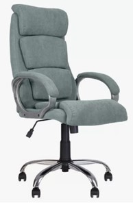 Кресло для офиса DELTA (CHR68) ткань SORO 34 в Орске