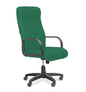 Офисное кресло для руководителя Атлант, ткань TW / зеленая в Бузулуке