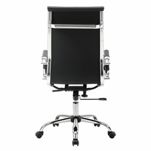 Офисное кресло BRABIX "Energy EX-509", экокожа, хром, черное, 530862 в Бузулуке - предосмотр 4