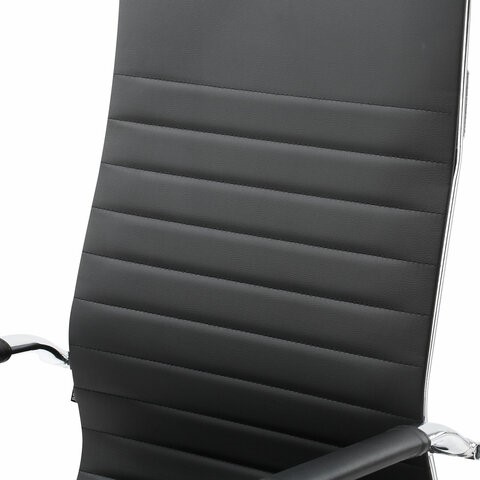 Офисное кресло BRABIX "Energy EX-509", экокожа, хром, черное, 530862 в Бузулуке - изображение 7