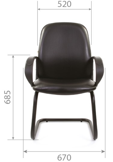 Кресло CHAIRMAN 279V экокожа черная в Бузулуке - изображение 4