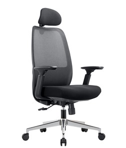 Кресло компьютерное CHAIRMAN 581 Сетчатый акрил черный / Полиэстер черный в Бузулуке