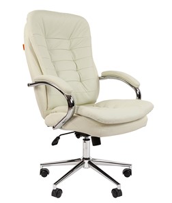 Кресло офисное CHAIRMAN 795 экокожа, цвет белый в Орске
