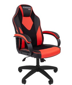 Офисное кресло CHAIRMAN GAME 17, цвет черный / красный в Оренбурге