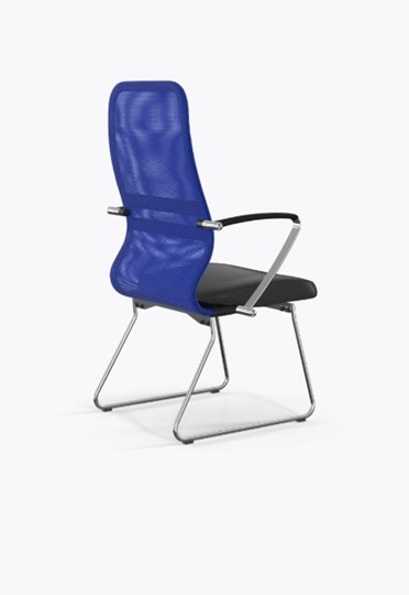 Офисное кресло Ergolife Sit 8 B2-9K - X1+Extra (Синий-Черный) в Орске - изображение 1