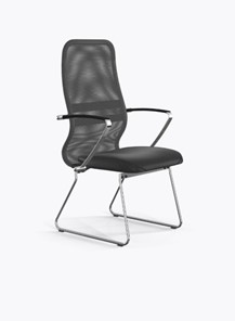 Офисное кресло Ergolife Sit 8 B2-9K - X1+Extra (Св.серый-Черный) в Бузулуке
