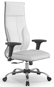 Кресло офисное Мetta L 1m 46/2D Infinity Easy Clean (MPES) топган, нижняя часть 17833 белый в Бузулуке