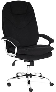 Офисное кресло SOFTY LUX флок, черный, арт.13594 в Орске