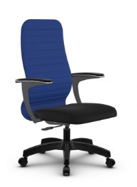 Кресло SU-CU160-10P PL синий/черный в Бузулуке