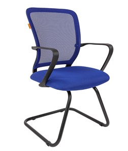 Кресло компьютерное CHAIRMAN 698V Сетка TW (синяя) в Бузулуке