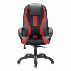 Компьютерное кресло Brabix Premium Rapid GM-102 (экокожа/ткань, черное/красное) 532107 в Орске
