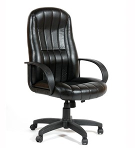 Офисное кресло CHAIRMAN 685, экокожа, цвет черный в Орске