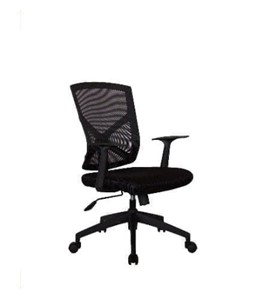 Кресло офисное Riva Chair 698, Цвет черный в Орске