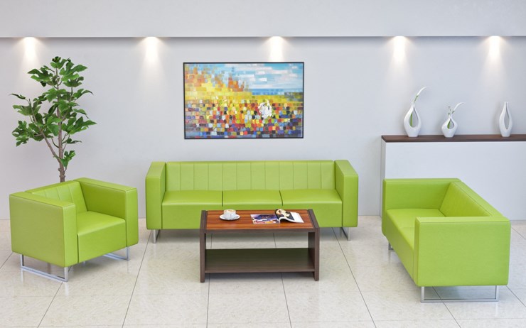 Двухместный офисный диван Вента в Бузулуке - изображение 1