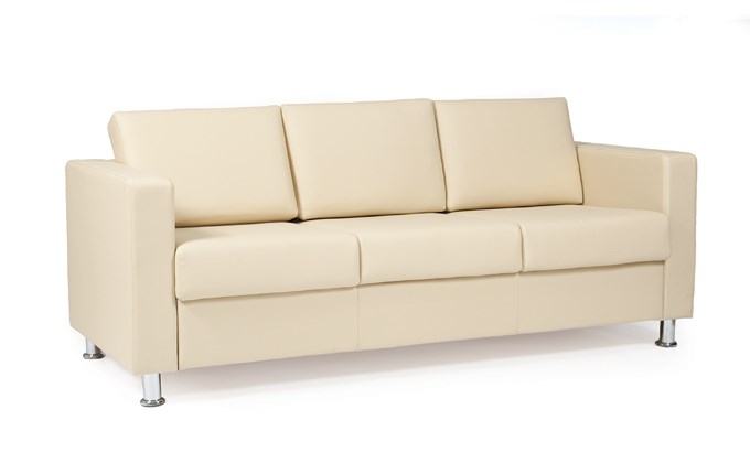 Офисный диван Симпл трехместный, экокожа в Бузулуке - изображение 1