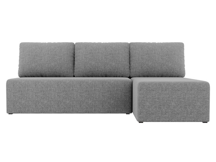Угловой диван Поло, Серый (рогожка) в Орске - изображение 1