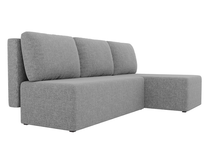 Угловой диван Поло, Серый (рогожка) в Орске - изображение 2
