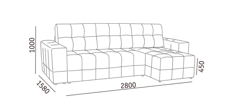 Угловой диван Реал ДУ в Бузулуке - изображение 5
