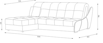 Угловой диван Токио (ППУ) в Бузулуке - предосмотр 1
