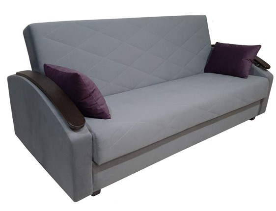 Прямой диван Престиж 16, НПБ+МДФ в Бузулуке - изображение