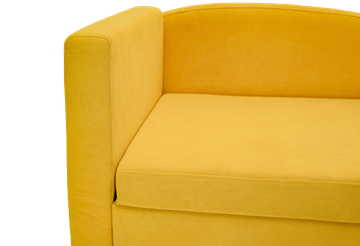 Мягкий диван левый Тедди желтый в Оренбурге - предосмотр 2