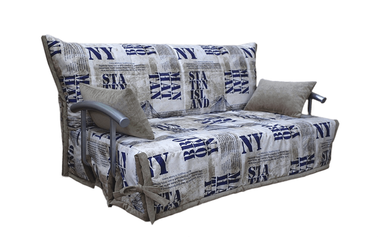 Прямой диван Аккордеон с боковинами, спальное место 1400 в Орске - изображение 2