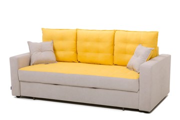 Прямой диван Рио 3 с двумя декоративными подушками в Бузулуке