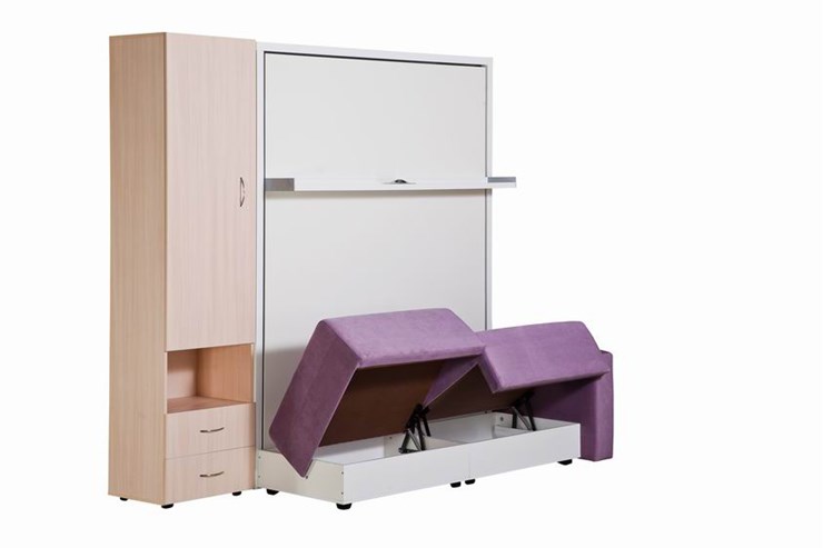 Диван Кровать-трансформер Smart (ШЛ+КД 1600), шкаф левый, правый подлокотник в Бузулуке - изображение 1