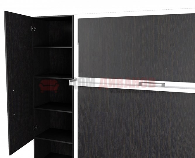 Диван Кровать-трансформер Smart (КД 1400+ШП+Пуф), шкаф правый, левый подлокотник в Орске - изображение 3