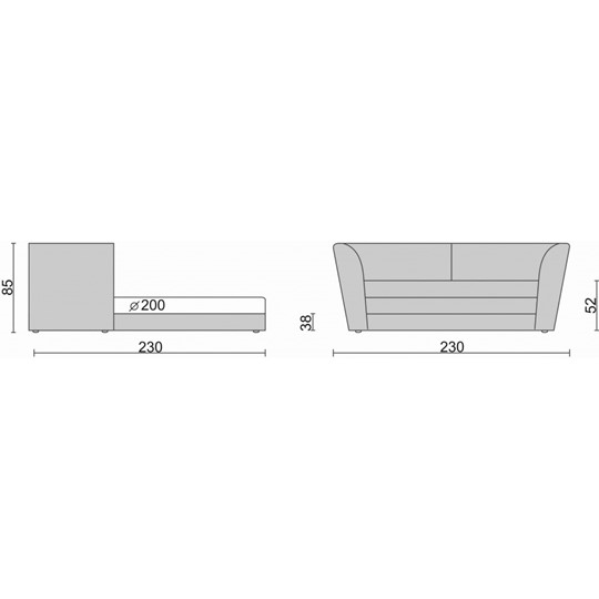 Круглый диван-кровать Смайл в Бузулуке - изображение 6