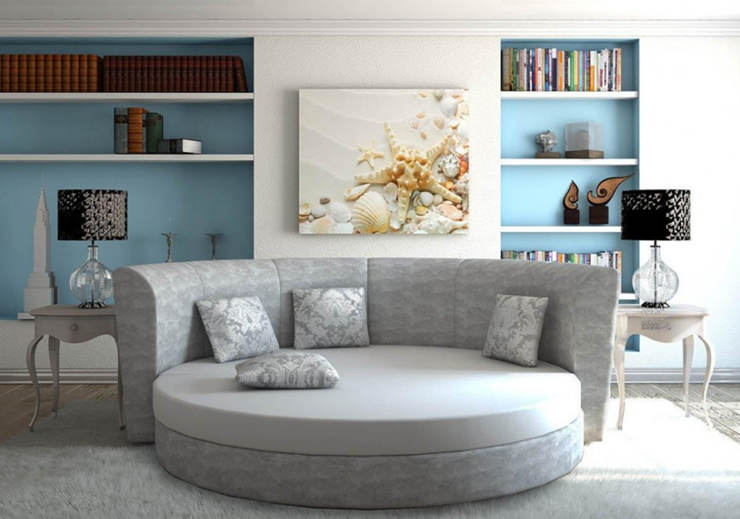 Круглый диван-кровать Смайл в Орске - изображение 5