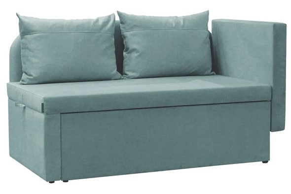 Прямой диван Мирка, newtone aqua blue в Бузулуке - изображение
