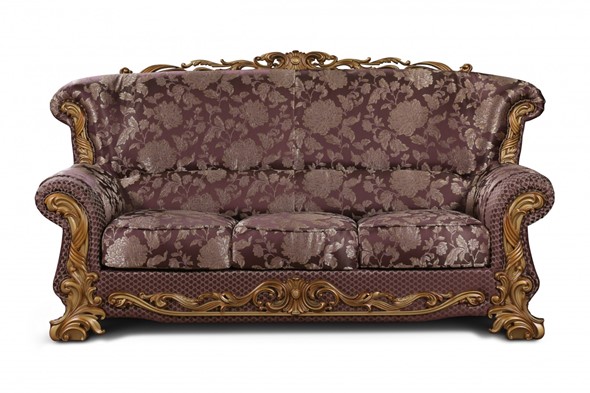 Прямой диван Барокко 2, ДБ3 в Бузулуке - изображение